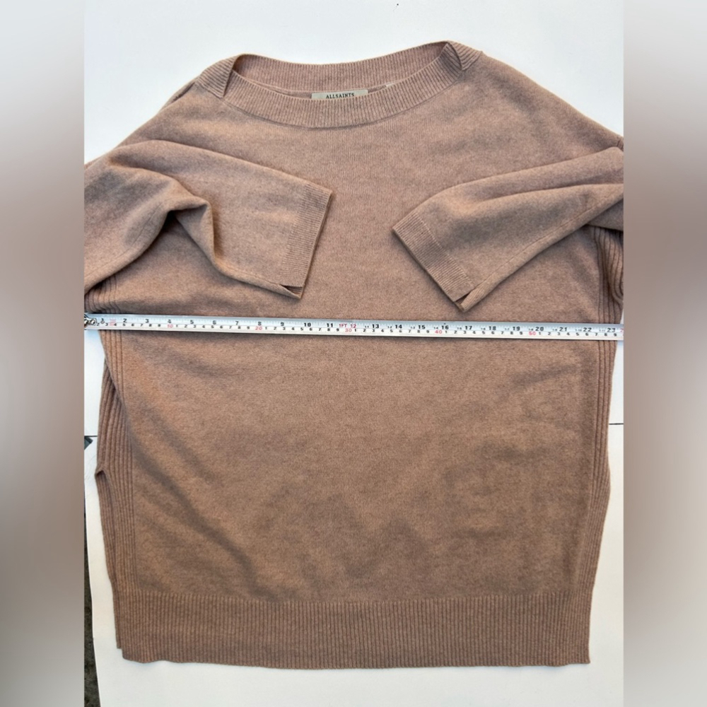 All Saints Cashmere Sweater small blush pink - Picture 7 of 12
